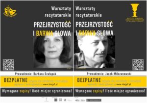Read more about the article Warsztaty recytatorskie „Przejrzystość i barwa słowa”