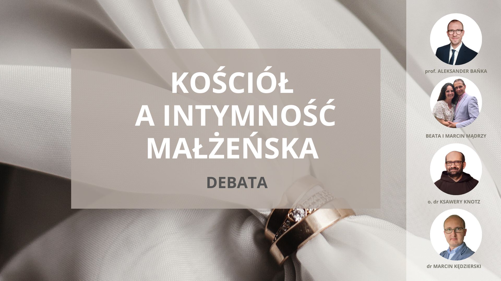 Read more about the article Kościół a intymność małżeńska – debata